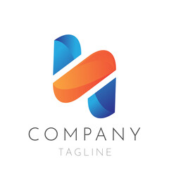 Creative N Letter Logo Design Template. N Letter Logo Business, Business corporate letter N logo design vector. Colorful letter N logo vector template. Letter N logo for technology.