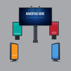  collection of vector billboards