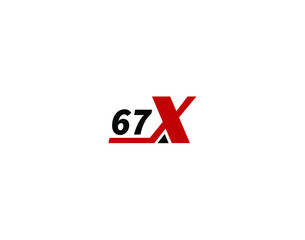 67 Times, 67X Initial letter logo