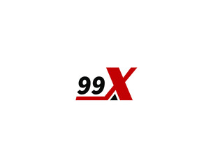 99 Times, 99X Initial letter logo