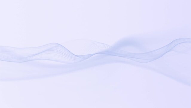 Abstract Digital Wave Background Mesh Loop