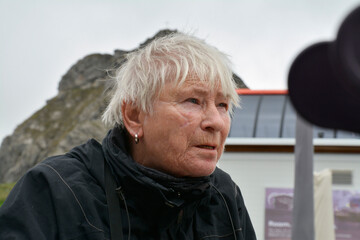 seniorin, portrait