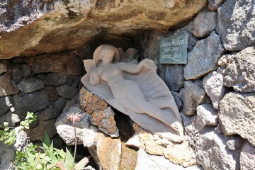 Ischia - Monumento a Susana Walton ai Giardini La Mortella