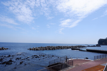 Fototapeta na wymiar 伊豆大島の風景
