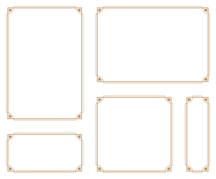 Decorative frame.A frame that gave a change in size to the same design.Good frame for a4 size paper.Certificate frame.