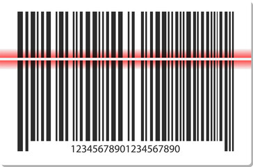 Barcode clipart vector illustration