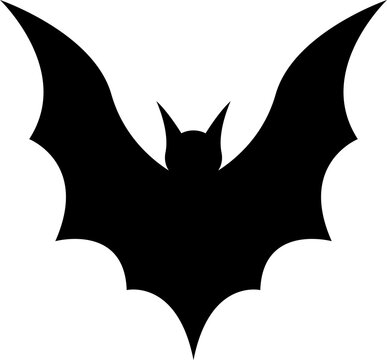 recommend clip art: Bat silhouette clipart design illustration
