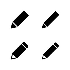 Pencil icon vector. pen sign and symbol. edit icon vector
