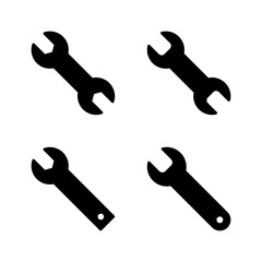 Wrench icon vector. repair icon. tools sign and symbol