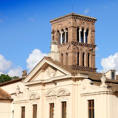 Rome basilica - San Bartolomeo, Isola Tiberina