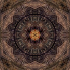 pattern and creative design in metallic gold bronze orange and shades of brown inspired shelves of antique books