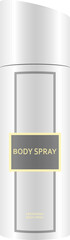 Body spray clipart design illustration