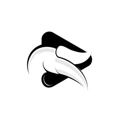 bird media logo design template