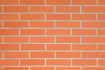 Fototapeta premium Texture of red brick wall as background