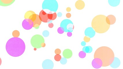 pattern with colorful circles