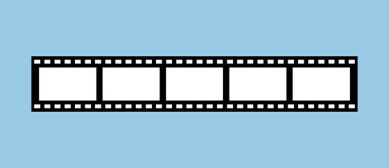 Film strip, Cinema background , Movie template vector illustration