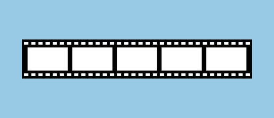 Film strip, Cinema background , Movie template vector illustration