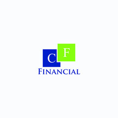 Obraz premium Accounting or finance logo design vector simple style