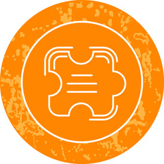 Unique Line Round Circle Icon