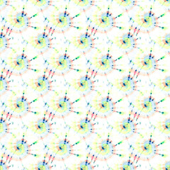 Pink Psychedelic Kaleidoscope. Seamless. Die