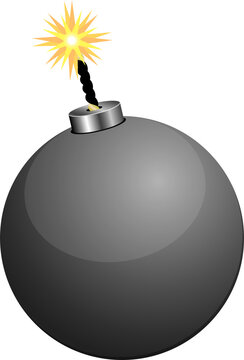 Bomb clipart design illustraiton