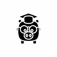 College Savings Plan icon in vector. Logotype