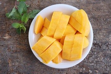 Mango tropical fruit Asia food