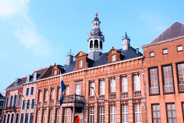 Obraz premium Roermond, Netherlands. Vintage filtered style color retro photo tone.