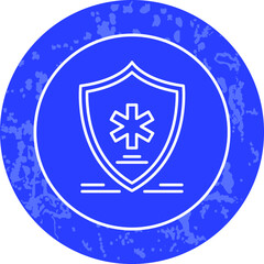 Obraz premium Unique Line Round Circle Icon