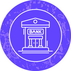 Unique Line Round Circle Icon