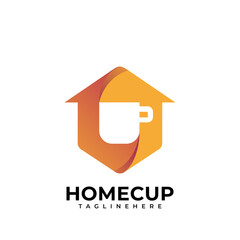 home cup colorful logo