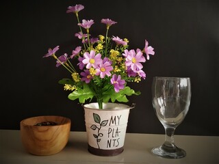 flowers in a vase