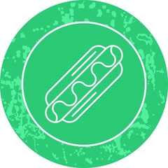 Unique Line Round Circle Icon