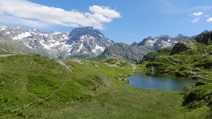Lac le Lauzon, Parc des Ecrins, France