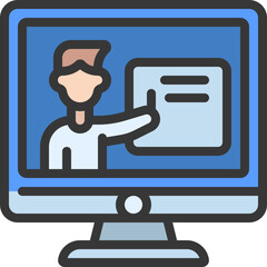 Online Lecture Icon