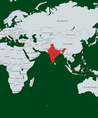 this is a india map.