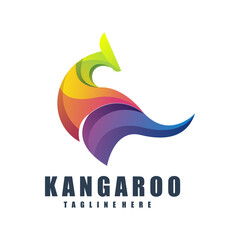 kangaroo colorful logo