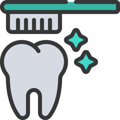 Clean Tooth Icon