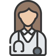 Female Doctor Icon