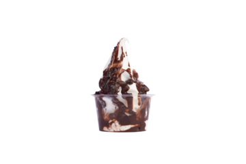 lion sauce sundae icecream