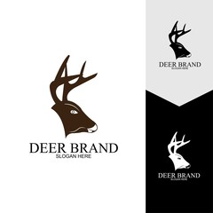 Deer vector icon illustration design