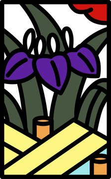 菖蒲に八橋 Images Browse 11 Stock Photos Vectors And Video Adobe Stock