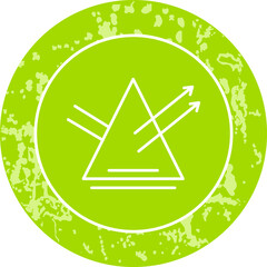 Unique Line Round Circle Icon