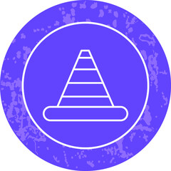 Fototapeta premium Unique Line Round Circle Icon