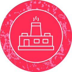 Obraz premium Unique Line Round Circle Icon