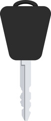 Car key clipart design illustration