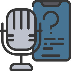 Voice Controlled Phone Icon