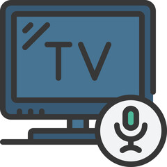Voice Controlled TV Icon