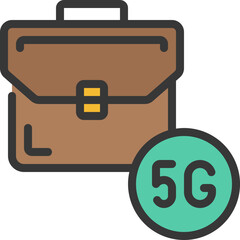 5G In Business Icon
