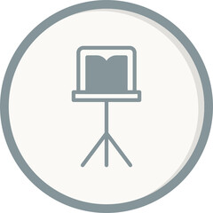 Music Stand Icon